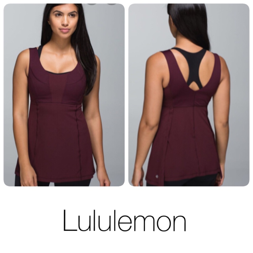 Lululemon Plum Tank 6